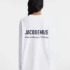 The Montaigne address long-sleeve t-shirt Long sleeve t-shirt with printed address and logo – sold exclusively online and in our Paris store The Montaigne address long-sleeve t-shirt Long sleeve t-shirt with printed address and logo – sold exclusively online and in our Paris store