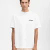 The Montaigne address t-shirt Short-sleeved t-shirt with logo and address – sold exclusively online and in our Paris store The Montaigne address t-shirt Short-sleeved t-shirt with logo and address – sold exclusively online and in our Paris store