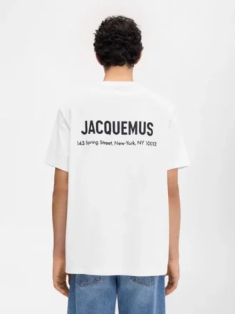 The New York address t-shirt Short-sleeved t-shirt with logo and address – sold exclusively online and in our New York store The New York address t-shirt Short-sleeved t-shirt with logo and address – sold exclusively online and in our New York store