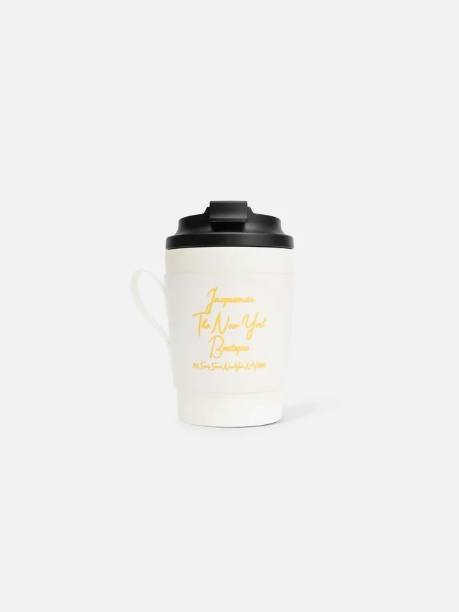 The New York mug Travel mug – exclusively sold online and in our New York boutique The New York mug Travel mug – exclusively sold online and in our New York boutique