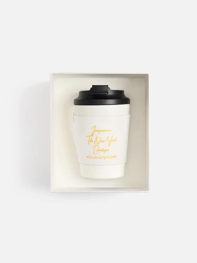 The New York mug Travel mug – exclusively sold online and in our New York boutique The New York mug Travel mug – exclusively sold online and in our New York boutique