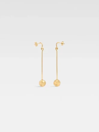 The Nodo earrings Rhinestoned dangle earrings The Nodo earrings Rhinestoned dangle earrings