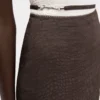The Notte skirt Charm logo skirt The Notte skirt Charm logo skirt