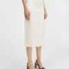 The Notte skirt Satin midi skirt The Notte skirt Satin midi skirt