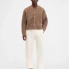 The Nuvola cardigan Mohair buttonned cardigan