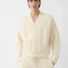 The Nuvola cardigan Mohair buttonned cardigan