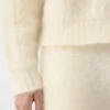 The Nuvola cardigan Mohair buttonned cardigan