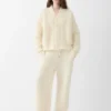 The Nuvola cardigan Mohair buttonned cardigan