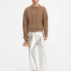The Nuvola sweater Round-neck mohair sweater The Nuvola sweater Round-neck mohair sweater