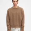 The Nuvola sweater Round-neck mohair sweater The Nuvola sweater Round-neck mohair sweater