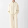 The Nuvola zipped cardigan Mohair zipped cardigan