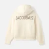 The Nuvola zipped cardigan Mohair zipped cardigan