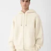 The Nuvola zipped cardigan Mohair zipped cardigan