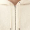 The Nuvola zipped cardigan Mohair zipped cardigan