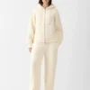 The Nuvola zipped cardigan Mohair zipped cardigan
