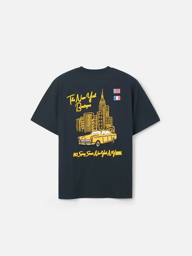 The NYC Cab t-shirt Short-sleeve logo t-shirt – exclusively sold online and in our New York boutique The NYC Cab t-shirt Short-sleeve logo t-shirt – exclusively sold online and in our New York boutique