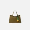 The orange Knotted orange-shaped bag charm The orange Knotted orange-shaped bag charm