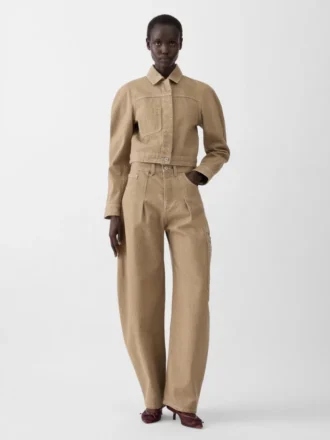 The Ovalo cargo jacket Curved workwear jacket