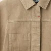 The Ovalo cargo jacket Curved workwear jacket