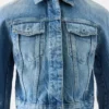 The Ovalo de-Nîmes denim jacket Curved denim jacket The Ovalo de-Nîmes denim jacket Curved denim jacket