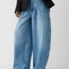 The Ovalo de-Nîmes denim pants High-waisted curved jeans The Ovalo de-Nîmes denim pants High-waisted curved jeans