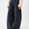 The Ovalo de-Nîmes denim pants High-waisted curved jeans The Ovalo de-Nîmes denim pants High-waisted curved jeans