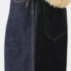 The Ovalo de-Nîmes denim pants High-waisted curved jeans The Ovalo de-Nîmes denim pants High-waisted curved jeans
