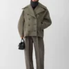 The Ovalo peacoat Round peacoat