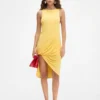 The Peplo mini dress Mini square-neck dress