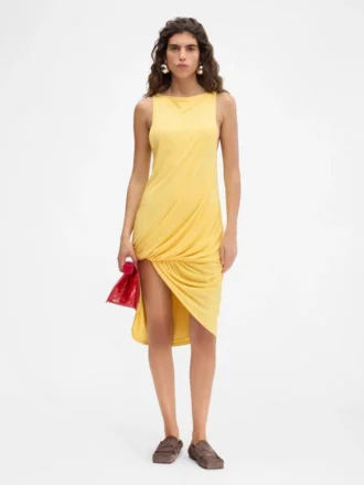 The Peplo mini dress Mini square-neck dress