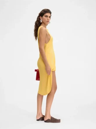 The Peplo mini dress Mini square-neck dress