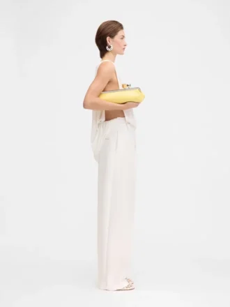 The Peplo top Square-neck top