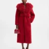 The Pilou long coat Shearling long coat The Pilou long coat Shearling long coat