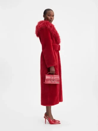 The Pilou long coat Shearling long coat