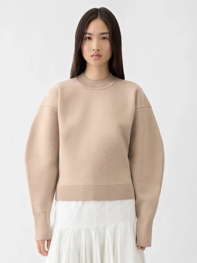 The piqué sweater Piqué knit sweater The piqué sweater Piqué knit sweater
