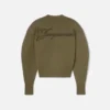 The piqué sweater Piqué knit sweater