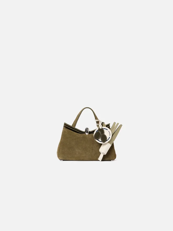 The leek Origami leek-shaped bag charm The leek Origami leek-shaped bag charm