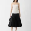 The Plumetis knit Draped tank top The Plumetis knit Draped tank top