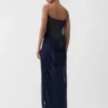The Plumetis knit dress Draped sheer dress
