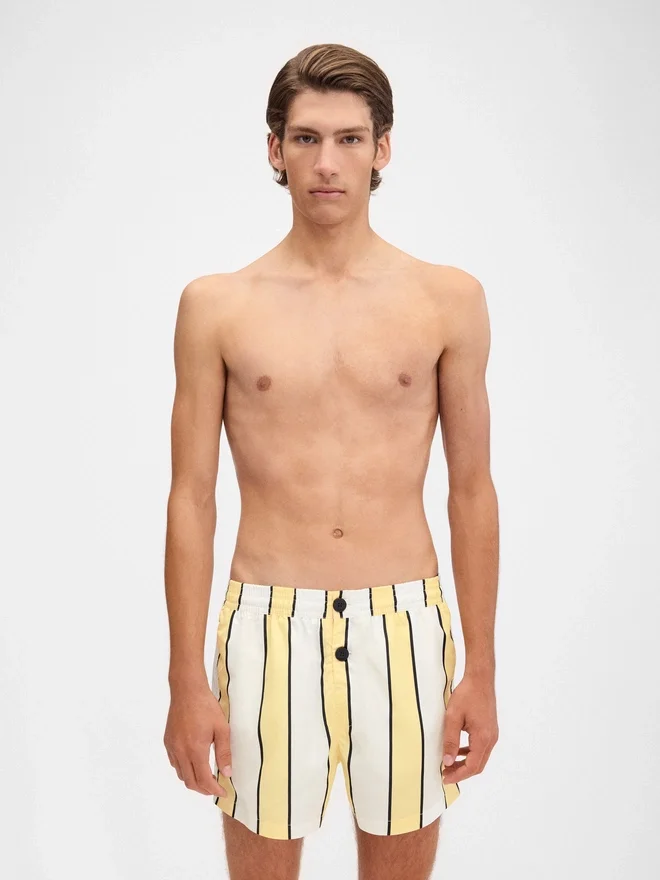 The Puntini swimsuit Striped swim shorts The Puntini swimsuit Striped swim shorts
