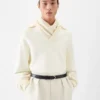 The Punto long-sleeve polo shirt Oversized long-sleeve polo The Punto long-sleeve polo shirt Oversized long-sleeve polo