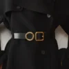 The Regalo belt Circle and square buckle belt