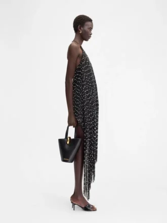 The Riviera dress Fringe halter dress