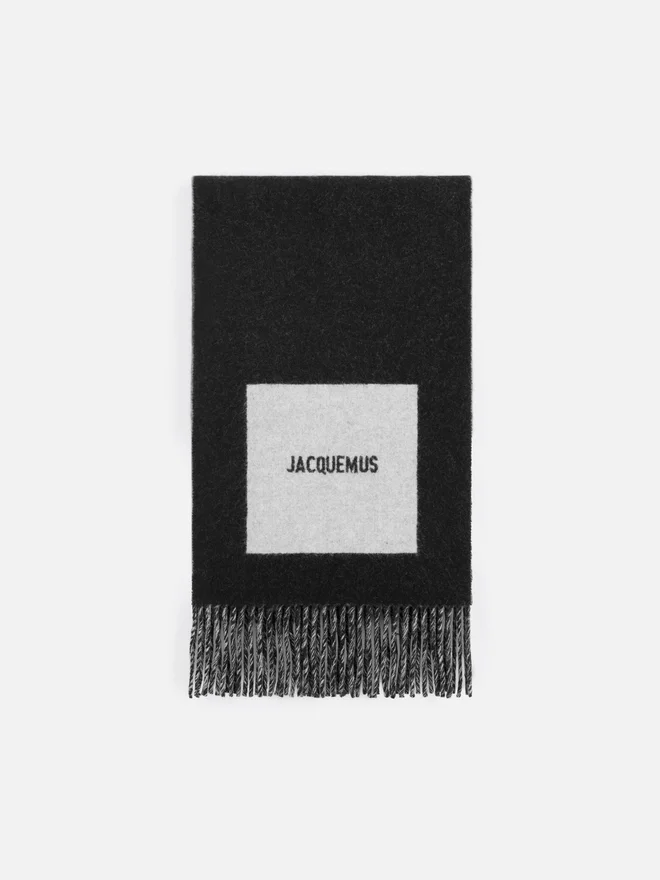 The Rond Carré scarf Jacquard logo scarf The Rond Carré scarf Jacquard logo scarf