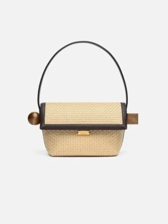 The Rond Carré Shoulder bag with flap