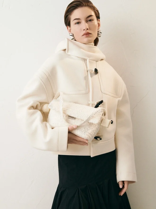 The Rond Carré Shoulder bag with flap The Rond Carré Shoulder bag with flap