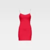 The Sablier mini dress Jersey slip dress