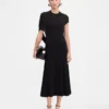 The Salerno dress Asymmetric draped dress