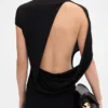 The Salerno dress Asymmetric draped dress
