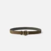 The Salon belt Overlapping circle and square buckle belt The Salon belt Overlapping circle and square buckle belt